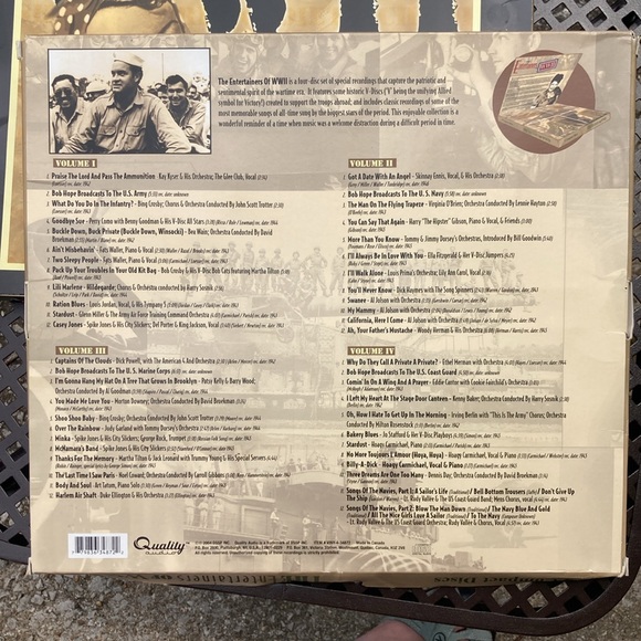 WWII CD Sets: 8 Compact Discs = 96 Songs - Picture 3 of 7